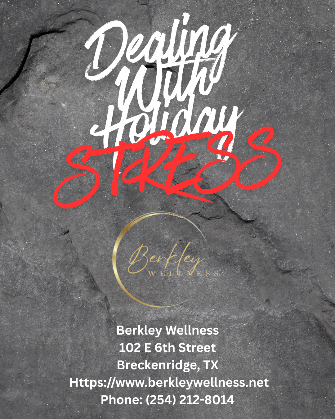 Finding Your Center: A Berkley Wellness Guide to Managing Holiday Stress